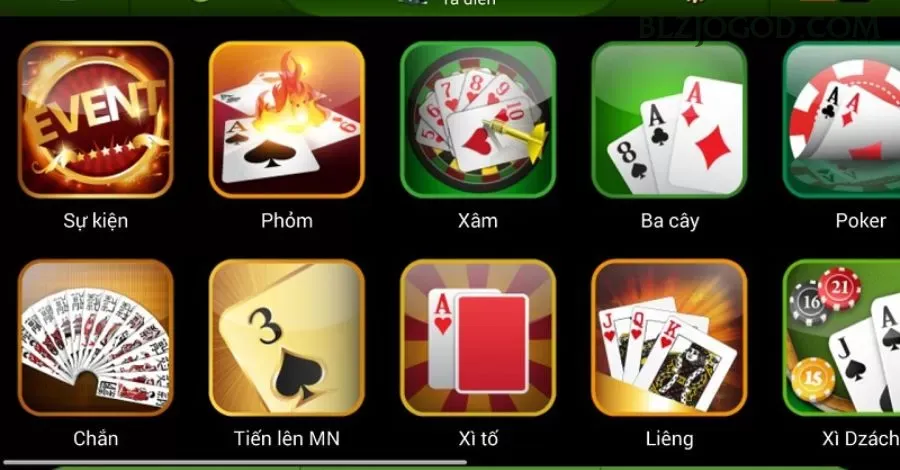Configurações úteis dentro do app blzjogo